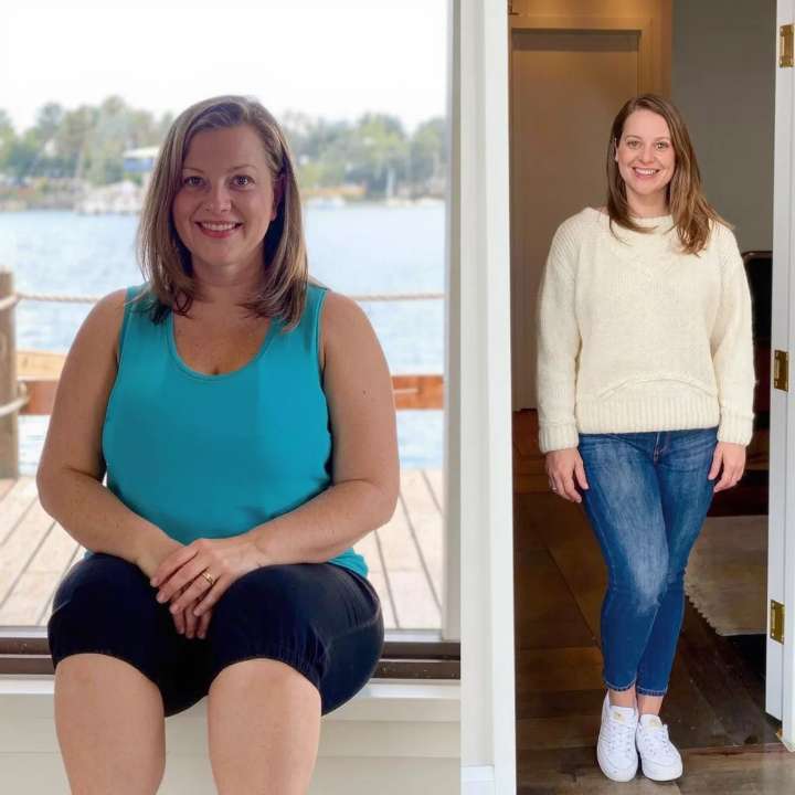 Halden Health patient before and after